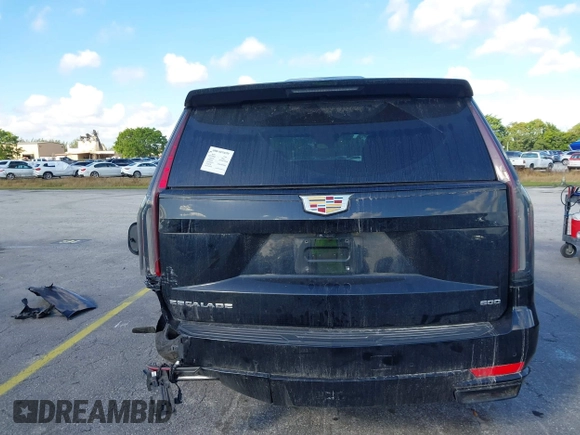 2023 Cadillac Escalade 4WD Sport z VIN 1GYS4EKL2PR351882, wystawiony jako IAAI lot #41555895 z przebiegiem 58 703 mil mil oraz . Historia ofert i sprzedaży dostępna na DreamBid. Obrazek 17.