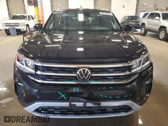 2023 Volkswagen Atlas SE z VIN 1V2LC2CA3PC219255, wystawiony jako Copart lot #59729025 z przebiegiem 23 902 mil mil oraz Szkoda całkowita • Salvage title. Historia ofert i sprzedaży dostępna na DreamBid. Obrazek 5.