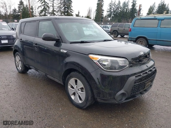 2016 Kia Soul with VIN KNDJN2A24G7312504, listed as a IAAI auction lot 41852223 with 19,160 mi miles. Bid and sale history available at carsss.com. Image 1.
