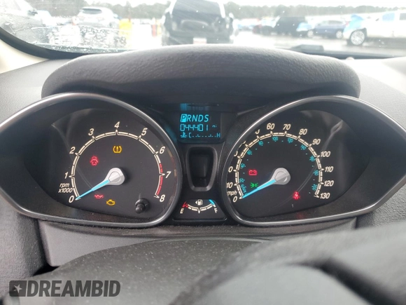 2019 Ford Fiesta SE with VIN 3FADP4EJXKM100957, listed as a Copart auction lot 47380545 with 44,401 mi miles and Salvage Title. Bid and sale history available at DreamBid. Image 9.
