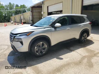 2025 Nissan Rogue SV with VIN 5N1BT3BA5SC813290, listed as a Copart auction lot 53841205 with 8,416 mi miles and Salvage Title. Bid and sale history available at DreamBid. Image 1.