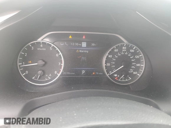 2023 Nissan Murano SL with VIN 5N1AZ2CJ7PC106699, listed as a Copart auction lot 44444885 with 28,186 mi miles and Salvage Title. Bid and sale history available at DreamBid. Image 9.