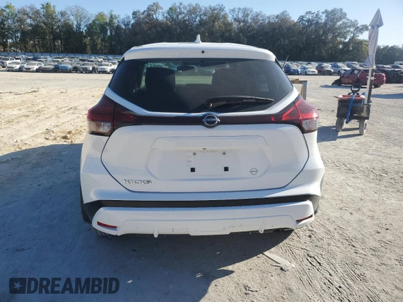 2023 Nissan Kicks S with VIN 3N1CP5BV7PL502096, listed as a Copart auction lot 47535055 with 62,240 mi miles and Clean Title. Bid and sale history available at carsss.com. Image 6.