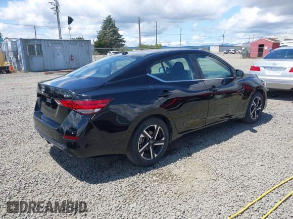 2024 Nissan Sentra SV with VIN 3N1AB8CV4RY218288, listed as a IAAI auction lot 42503963 with 49,572 mi miles and . Bid and sale history available at DreamBid. Image 4.