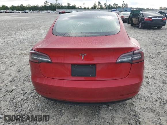 2023 Tesla Model 3 с VIN 5YJ3E1EA3PF406937, выставлен на аукционе Copart как лот 56355805 с пробегом 24 661 миль миль и Списание • Salvage title. История ставок и продаж доступна на DreamBid. Изображение 6.