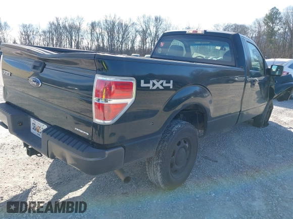 2013 Ford F-150 XL with VIN 1FTMF1EM8DKD31579, listed as a IAAI auction lot 41412416 with 147,500 mi miles. Bid and sale history available at carsss.com. Image 4.