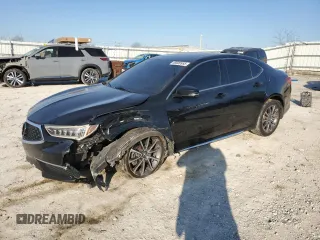 2018 Acura TLX Technology z VIN 19UUB3F50JA002599, wystawiony jako Copart lot #48606955 z przebiegiem 160 786 mil mil oraz Szkoda całkowita • Salvage title. Historia ofert i sprzedaży dostępna na DreamBid. Obrazek 1.