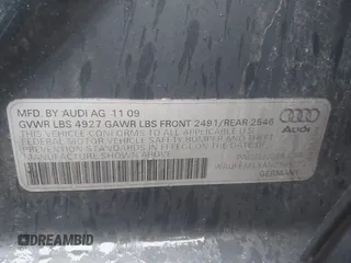 2010 Audi A4 Premium Plus с VIN WAUFFAFLXAN036912, выставлен на аукционе IAAI как лот 40906164 с пробегом 193 888 миль миль и . История ставок и продаж доступна на DreamBid. Изображение 9.