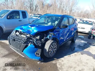 2024 Nissan Kicks SR with VIN 3N1CP5DV3RL495793, listed as a IAAI auction lot 41077823 with 17,252 mi miles and . Bid and sale history available at DreamBid. Image 17.