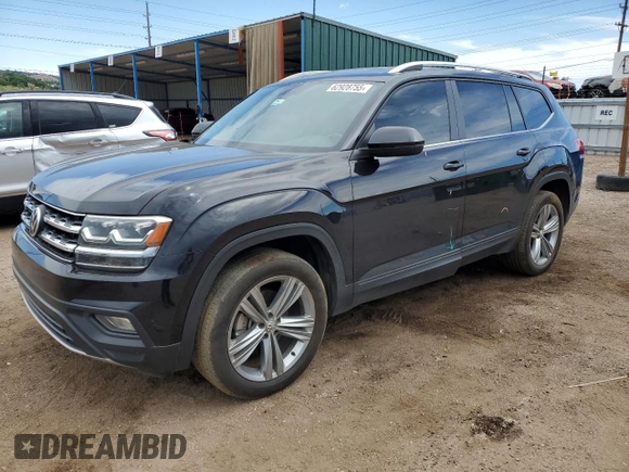 2019 Volkswagen Atlas SE z VIN 1V2UR2CA7KC559858, wystawiony jako Copart lot #62928755 z przebiegiem 104 142 mil mil oraz Szkoda całkowita • Salvage title. Historia ofert i sprzedaży dostępna na DreamBid. Obrazek 1.