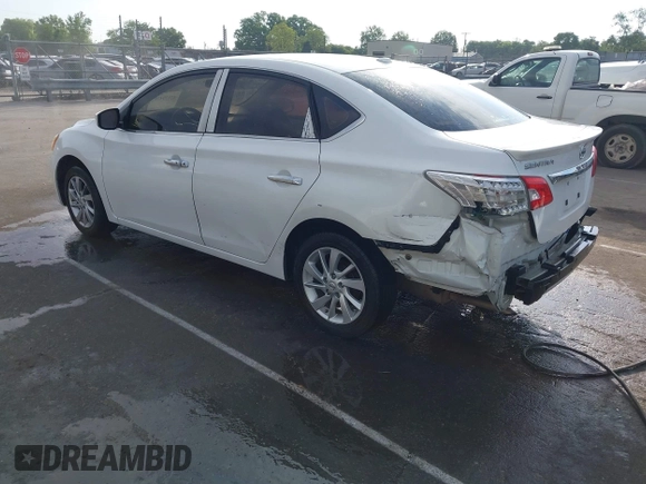 2015 Nissan Sentra SR with VIN 3N1AB7AP8FY257900, listed as a IAAI auction lot 42130428 with 153,060 mi miles and . Bid and sale history available at DreamBid. Image 3.