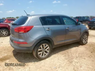 2015 Kia Sportage LX z VIN KNDPB3AC3F7762743, wystawiony jako Copart lot #58206525 z przebiegiem 108 904 mil mil oraz Szkoda całkowita • Salvage title. Historia ofert i sprzedaży dostępna na DreamBid. Obrazek 3.