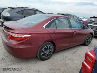 2016 Toyota Camry XLE with VIN 4T1BF1FKXGU553260, listed as a Copart auction lot 76409884 with 0 mi miles and Salvage Title. Bid and sale history available at carsss.com. Image 3.