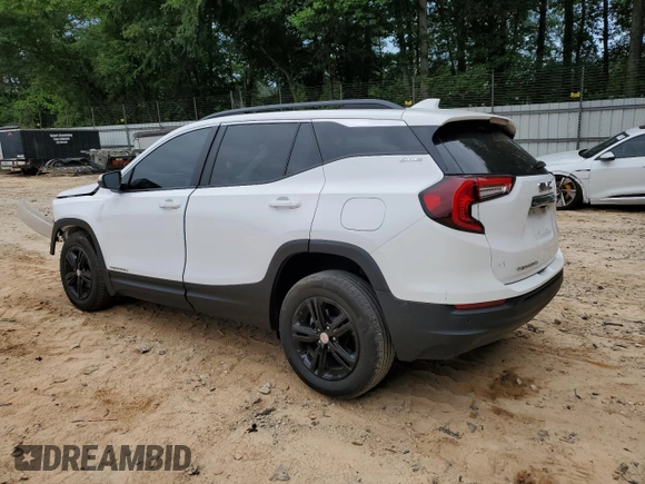 2022 GMC Terrain SLE with VIN 3GKALMEV1NL149023, listed as a Copart auction lot 58888875 with 22,071 mi miles and Salvage title. Bid and sale history available at DreamBid. Image 2.