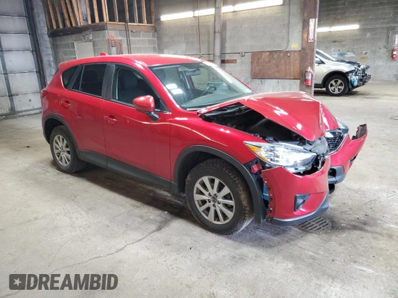 2015 Mazda CX-5 Touring with VIN JM3KE4CY0F0447480, listed as a Copart auction lot 53031845 with 70,724 mi miles and Salvage Title. Bid and sale history available at carsss.com. Image 4.