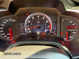 2014 Chevrolet Corvette Z51 2LT with VIN 1G1YJ2D74E5102617, listed as a Copart auction lot 64455705 with 91,709 mi miles and Salvage title. Bid and sale history available at DreamBid. Image 8.