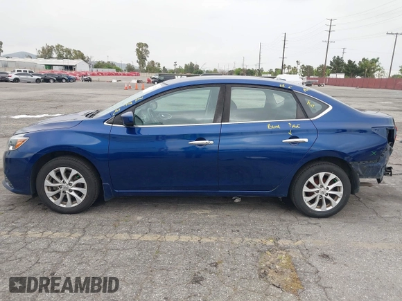 2019 Nissan Sentra SV z VIN 3N1AB7AP6KY221889, wystawiony jako IAAI lot #42077285 z przebiegiem 254 481 mil mil oraz . Historia ofert i sprzedaży dostępna na DreamBid. Obrazek 15.