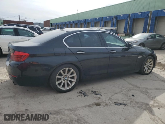 2014 BMW 5 Series 535i xDrive with VIN WBA5B3C59ED533244, listed as a Copart auction lot 49470115 with 137,173 mi miles and Clean Title. Bid and sale history available at carsss.com. Image 3.