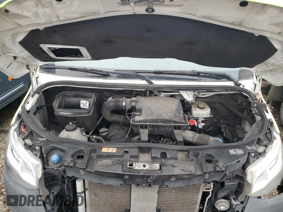 2019 Mercedes-Benz Sprinter Cargo Cargo with VIN W1W4EDHY3KT018518, listed as a Copart auction lot 83716524 with Not Provided miles and Salvage Title. Bid and sale history available at DreamBid. Image 11.