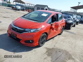 2018 Honda Fit Sport with VIN 3HGGK5H68JM717180, listed as a IAAI auction lot 41751424 with 35,011 mi miles. Bid and sale history available at carsss.com. Image 2.