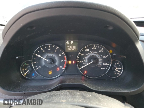 2010 Subaru Outback Premium with VIN 4S4BRCEC2A3318104, listed as a Copart auction lot 86362334 with 192,504 mi miles and Salvage title. Bid and sale history available at DreamBid. Image 9.