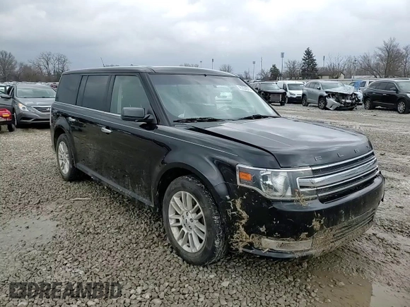 2017 Ford Flex SEL with VIN 2FMGK5C8XHBA03906, listed as a Copart auction lot 45334675 with 123,746 mi miles and Salvage Title. Bid and sale history available at carsss.com. Image 12.