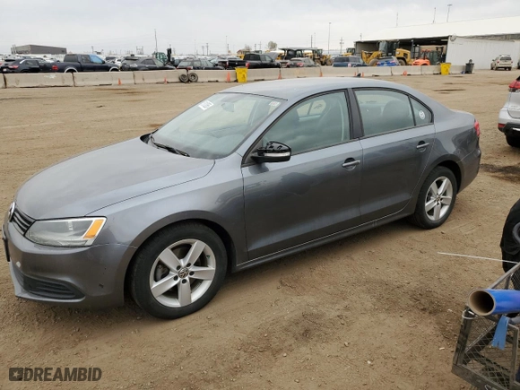 2012 Volkswagen Jetta Sedan TDI w/Premium with VIN 3VWLL7AJ7CM040711, listed as a Copart auction lot 51310265 with 245,720 mi miles and Clean Title. Bid and sale history available at carsss.com. Image 1.