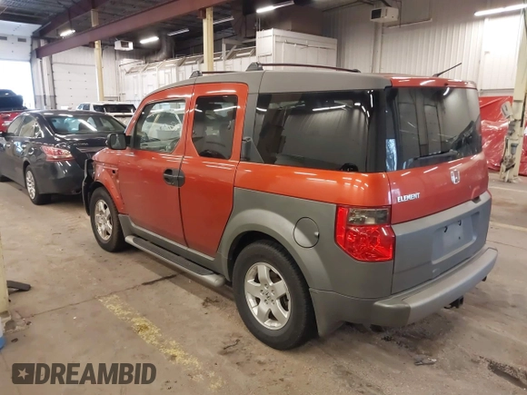 2003 Honda Element EX with VIN 5J6YH28543L032633, listed as a IAAI auction lot 41403797 with 117,190 mi miles and . Bid and sale history available at DreamBid. Image 3.