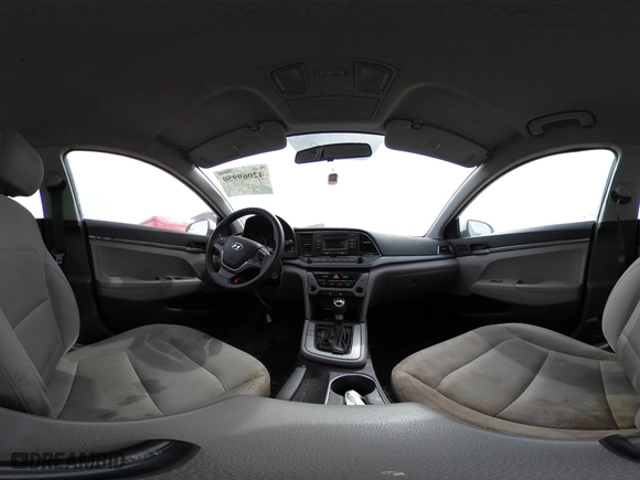 2017 Hyundai Elantra SE with VIN 5NPD74LF6HH149354, listed as a IAAI auction lot 42069950 with 133,653 mi miles. Bid and sale history available at carsss.com. Image 18.