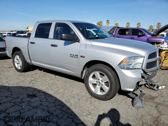 2014 Ram 1500 Express with VIN 1C6RR6KT4ES134990, listed as a Copart auction lot 45524325 with 206,053 mi miles and Salvage Title. Bid and sale history available at carsss.com. Image 4.