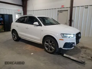 2018 Audi Q3 Premium with VIN WA1BCCFS6JR000280, listed as a Copart auction lot 72663642 with 64,904 mi miles. Bid and sale history available at carsss.com. Image 4.