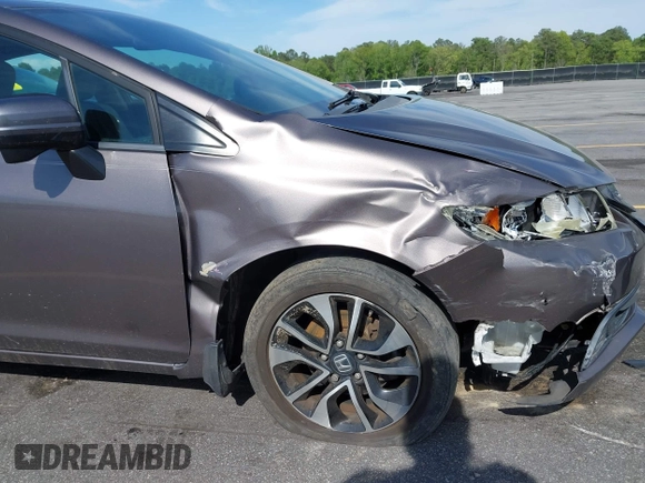 2015 Honda Civic EX with VIN 19XFB2F85FE037283, listed as a IAAI auction lot 42036917 with 109,390 mi miles and . Bid and sale history available at DreamBid. Image 17.