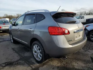 2012 Nissan Rogue S with VIN JN8AS5MT6CW267990, listed as a Copart auction lot 45993685 with 46,334 mi miles and Salvage Title. Bid and sale history available at DreamBid. Image 2.