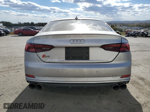 2018 Audi S5 Prestige z VIN WAUR4AF51JA093401, wystawiony jako Copart lot #75174444 z przebiegiem 67 483 mil mil oraz Szkoda całkowita • Salvage title. Historia ofert i sprzedaży dostępna na DreamBid. Obrazek 6.
