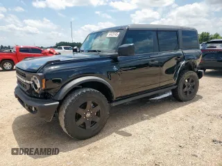 2023 Ford Bronco z VIN 1FMDE5BH0PLB83665, wystawiony jako Copart lot #60420145 z przebiegiem 16 678 mil mil oraz Czysty tytuł • Clean title. Historia ofert i sprzedaży dostępna na DreamBid. Obrazek 1.