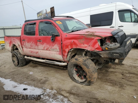2007 Toyota Tacoma with VIN 5TELU42N67Z368680, listed as a Copart auction lot 45286375 with 225,770 mi miles and Salvage Title. Bid and sale history available at DreamBid. Image 4.