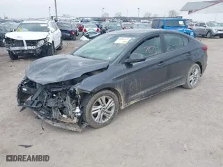 2020 Hyundai Elantra SEL with VIN 5NPD84LF9LH583368, listed as a IAAI auction lot 41847675 with 110,677 mi miles. Bid and sale history available at carsss.com. Image 2.