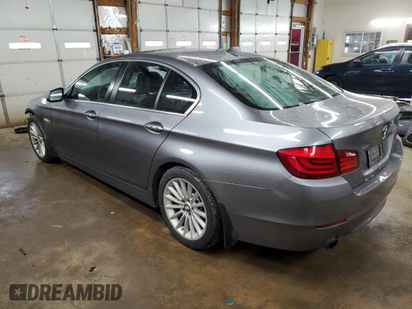 2013 BMW 5 Series 535i xDrive with VIN WBAFU7C59DDU70568, listed as a Copart auction lot 52513685 with 113,253 mi miles and Salvage Title. Bid and sale history available at carsss.com. Image 2.