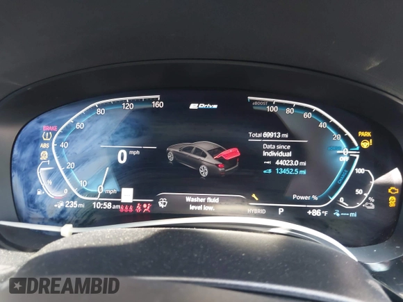 2023 BMW 5 Series 530e with VIN WBA13AG07PCL98367, listed as a IAAI auction lot 42020929 with 69,913 mi miles and . Bid and sale history available at DreamBid. Image 7.