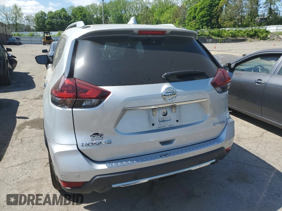 2019 Nissan Rogue SL with VIN 5N1AT2MV4KC735784, listed as a Copart auction lot 52362623 with 0 mi miles. Bid and sale history available at carsss.com. Image 6.