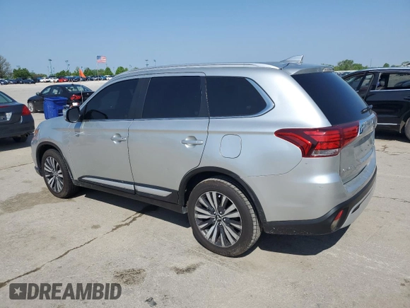 2020 Mitsubishi Outlander ES with VIN JA4AZ3A32LZ029711, listed as a Copart auction lot 54848295 with 161,947 mi miles and Salvage title. Bid and sale history available at DreamBid. Image 2.