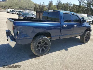 2007 Dodge Ram 1500 SLT with VIN 1D7HA18P57J635815, listed as a Copart auction lot 49692255 with 153,274 mi miles and Salvage Title. Bid and sale history available at carsss.com. Image 3.