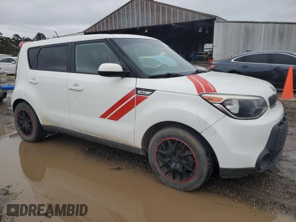 2016 Kia Soul with VIN KNDJN2A24G7300630, listed as a Copart auction lot 87965215 with 137,019 mi miles and Salvage Title. Bid and sale history available at carsss.com. Image 4.