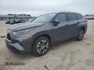 2021 Toyota Highlander Hybrid XLE z VIN 5TDHARAHXMS011969, wystawiony jako Copart lot #41685475 z przebiegiem 102 941 mil mil oraz Szkoda całkowita • Salvage title. Historia ofert i sprzedaży dostępna na DreamBid. Obrazek 1.