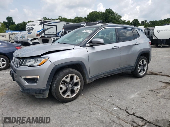 2018 Jeep Compass Limited z VIN 3C4NJDCB7JT437022, wystawiony jako Copart lot #64657164 z przebiegiem 75 256 mil mil oraz Szkoda całkowita • Salvage title. Historia ofert i sprzedaży dostępna na DreamBid. Obrazek 1.