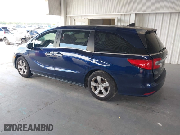 2018 Honda Odyssey EX with VIN 5FNRL6H56JB070610, listed as a IAAI auction lot 42569647 with 78,554 mi miles and . Bid and sale history available at DreamBid. Image 3.
