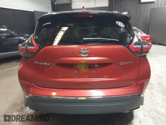 2019 Nissan Murano S with VIN 5N1AZ2MSXKN138342, listed as a IAAI auction lot 41684316 with 91,861 mi miles. Bid and sale history available at carsss.com. Image 16.