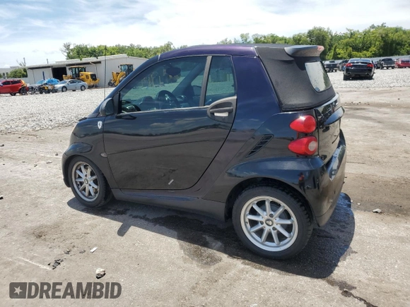 2009 Smart fortwo Passion with VIN WMEEK31X99K296913, listed as a Copart auction lot 61491365 with 93,211 mi miles and Salvage title. Bid and sale history available at DreamBid. Image 2.