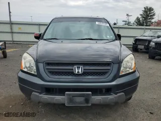 2003 Honda Pilot EX with VIN 2HKYF18783H612415, listed as a Copart auction lot 53049385 with 258,932 mi miles and Salvage Title. Bid and sale history available at carsss.com. Image 5.
