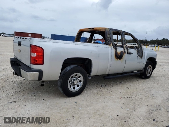 2011 Chevrolet Silverado 1500 Work Truck with VIN 1GCRCPEXXBZ276505, listed as a Copart auction lot 74897734 with Not Provided miles and Salvage Title. Bid and sale history available at DreamBid. Image 3.